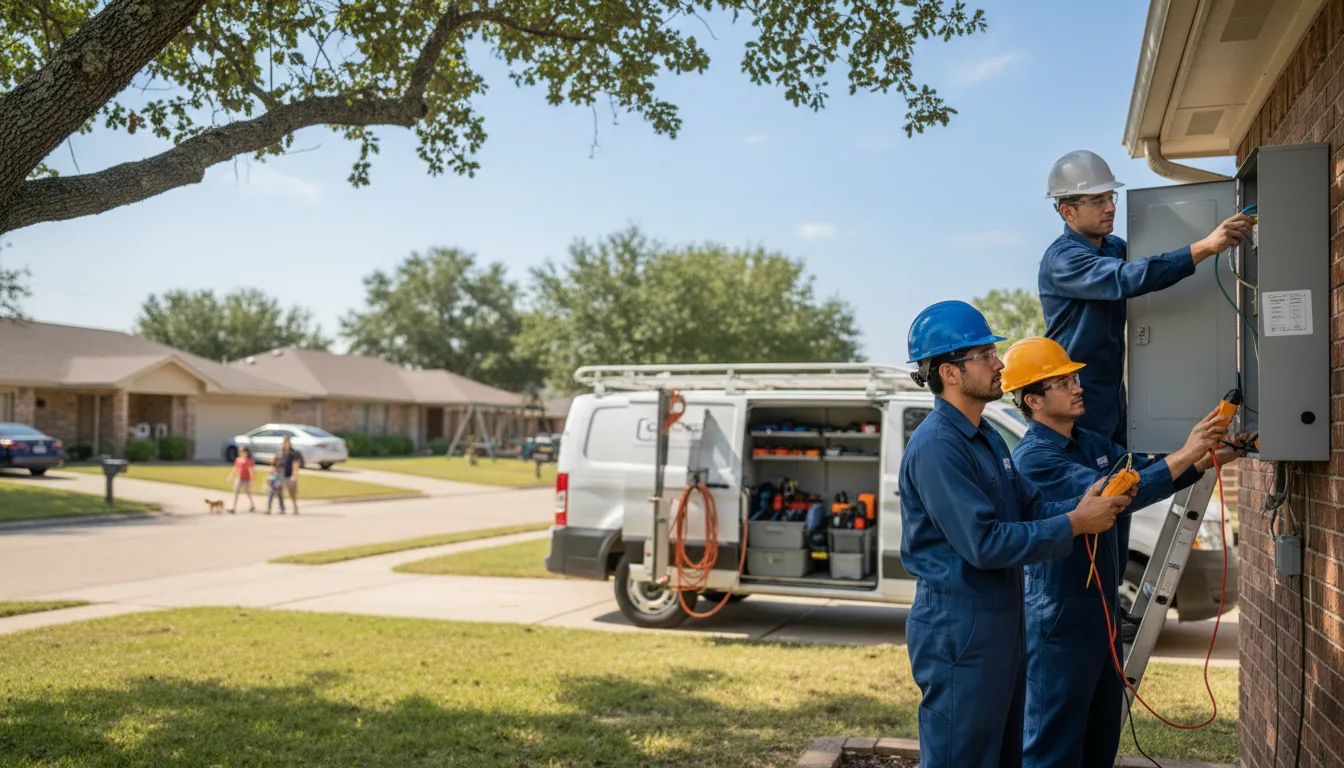Certified electrician providing emergency electrical services in Blue Springs, NE